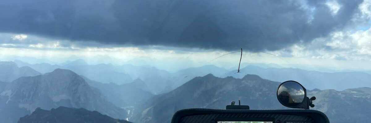 Flugwegposition um 14:37:38: Aufgenommen in der Nähe von Gußwerk, Österreich in 2141 Meter